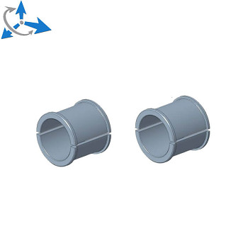 Scope rings reduction 30mm to 1" | 2pcs